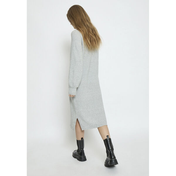 Lilliane V-Neck Midi Knit Dress