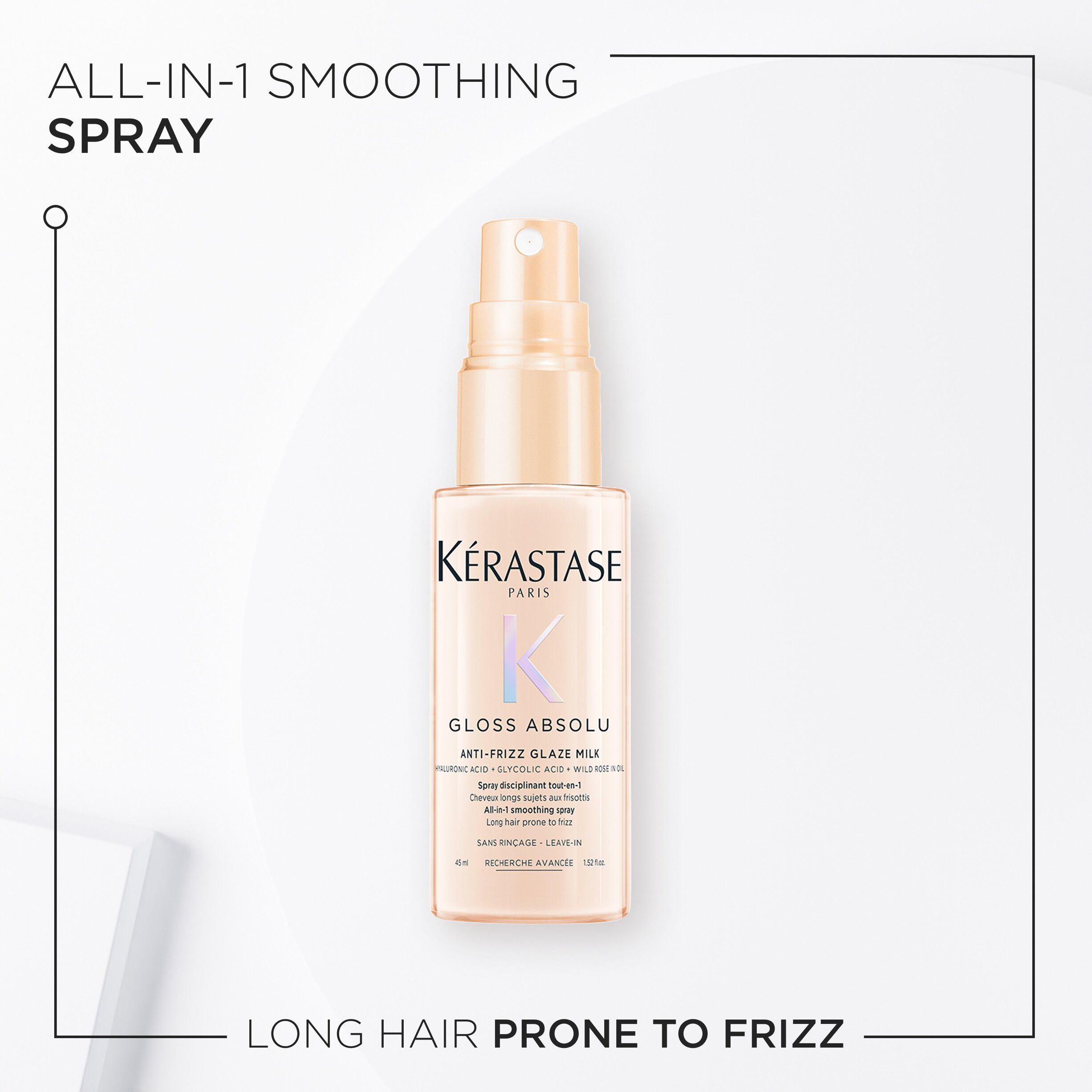 Gloss Absolu Anti-Frizz Glaze Milk Heat Protection Travel Size