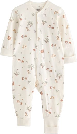 Pyjamas med vikbara muddar