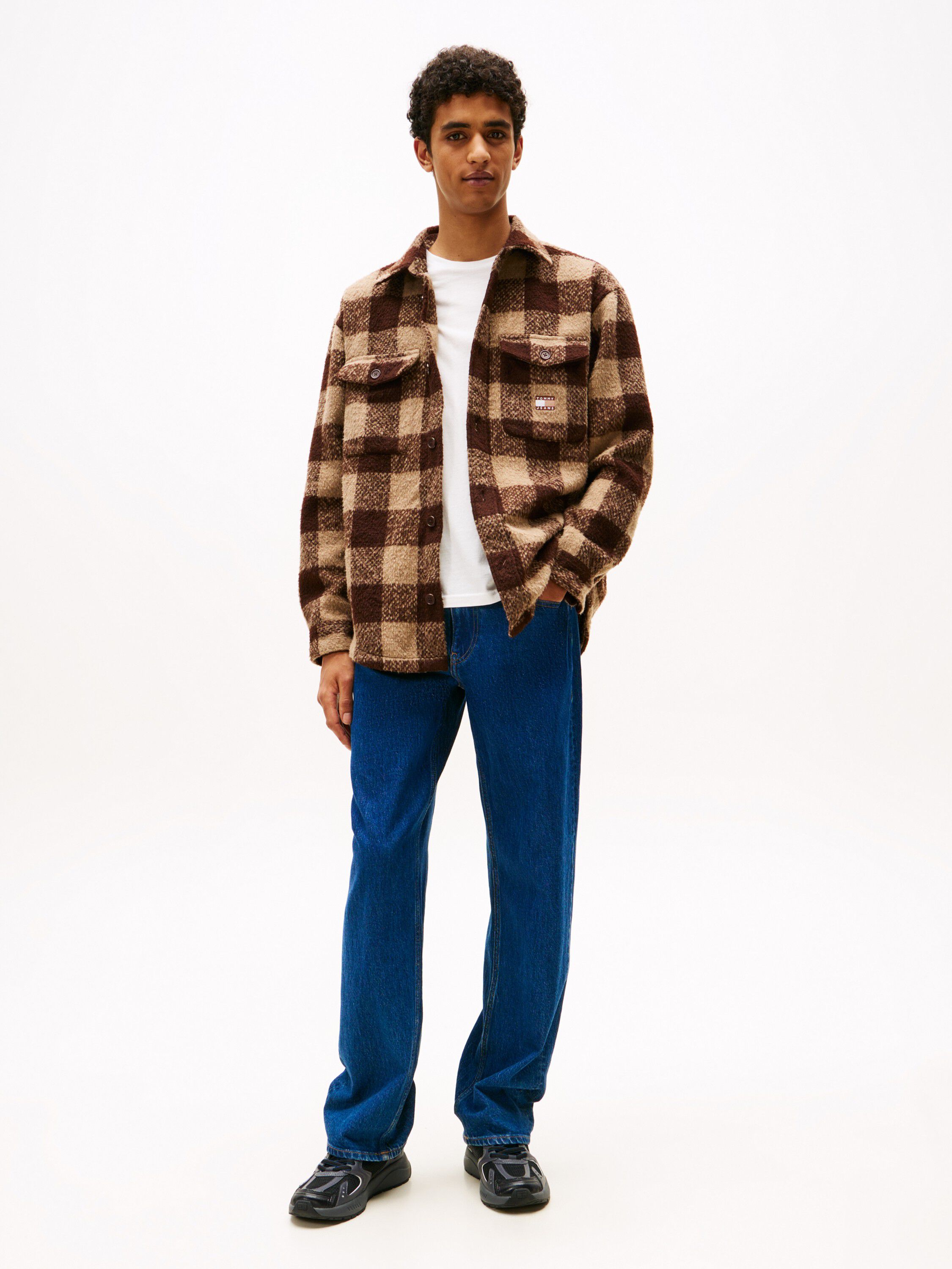 TJM CHECK OVERSHIRT EXT