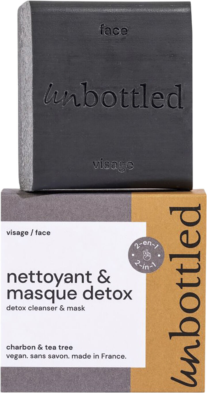 Detox facial cleanser & mask