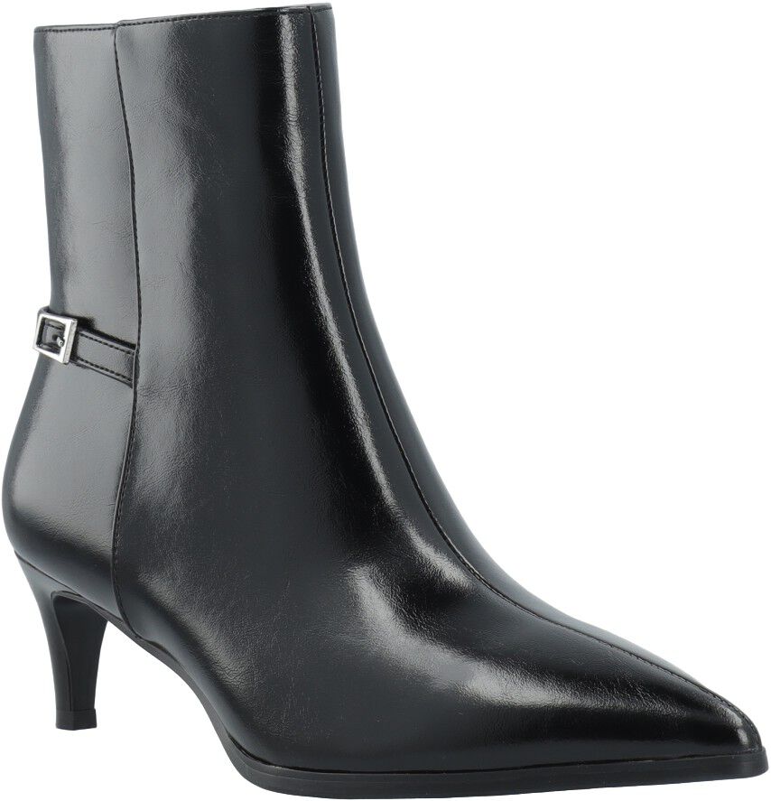 BIAABBIE Buckle Zip Boot Faux Leather
