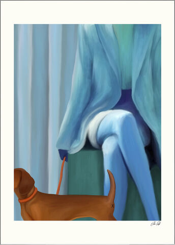 Estelle Graf - Blue coat