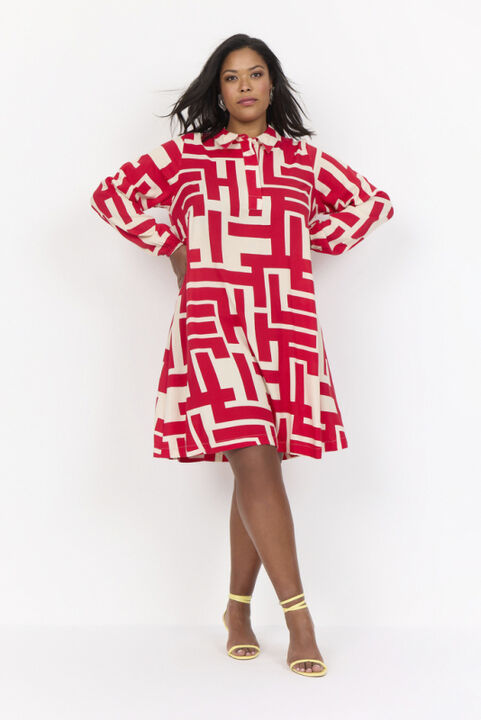 Curvy WA-ALVA 3 Kjole Rød