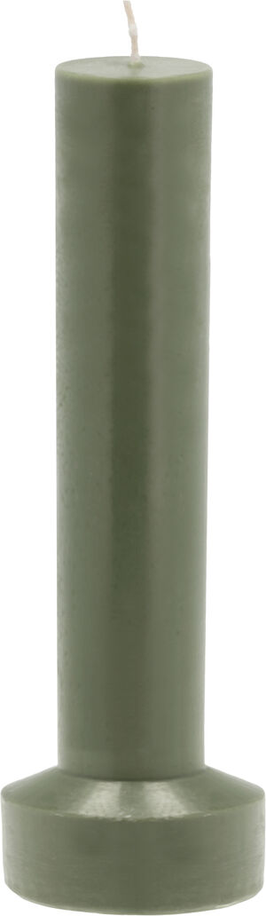Blockljus Styles D8 x 23 cm Dark Green Paraffin/Stearin