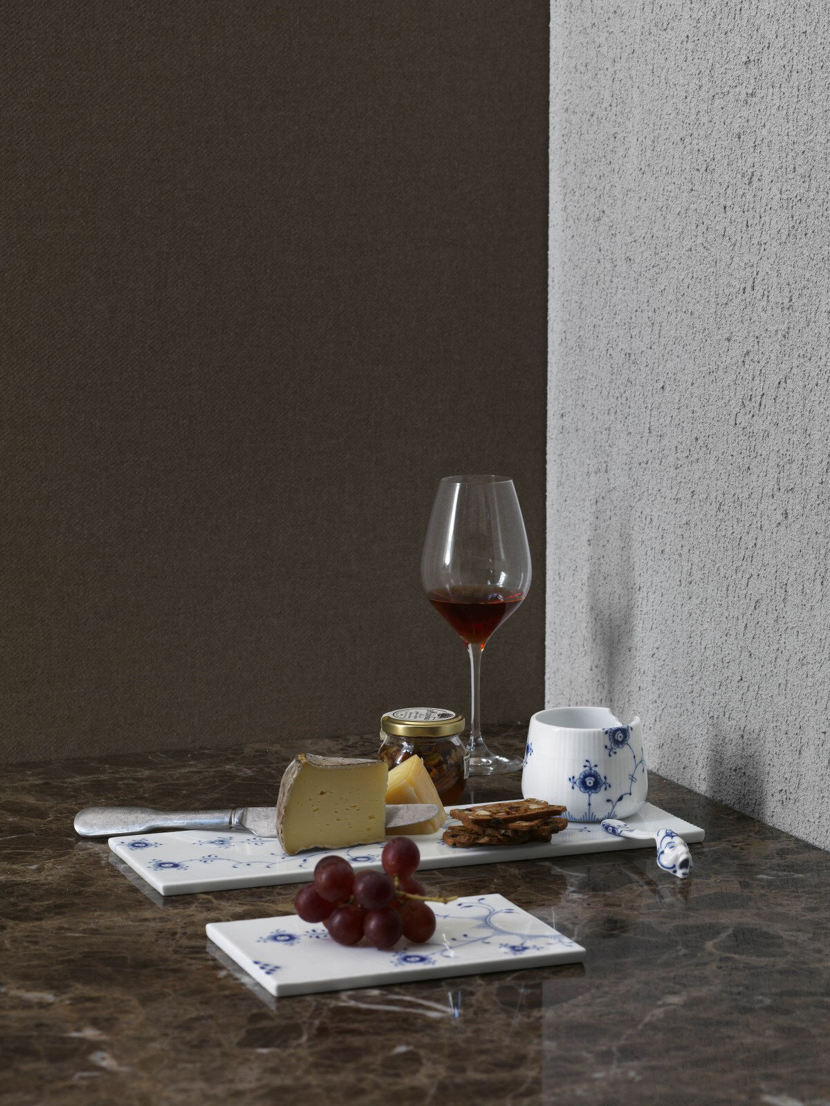 Blue Elements serveringsbricka 36cm