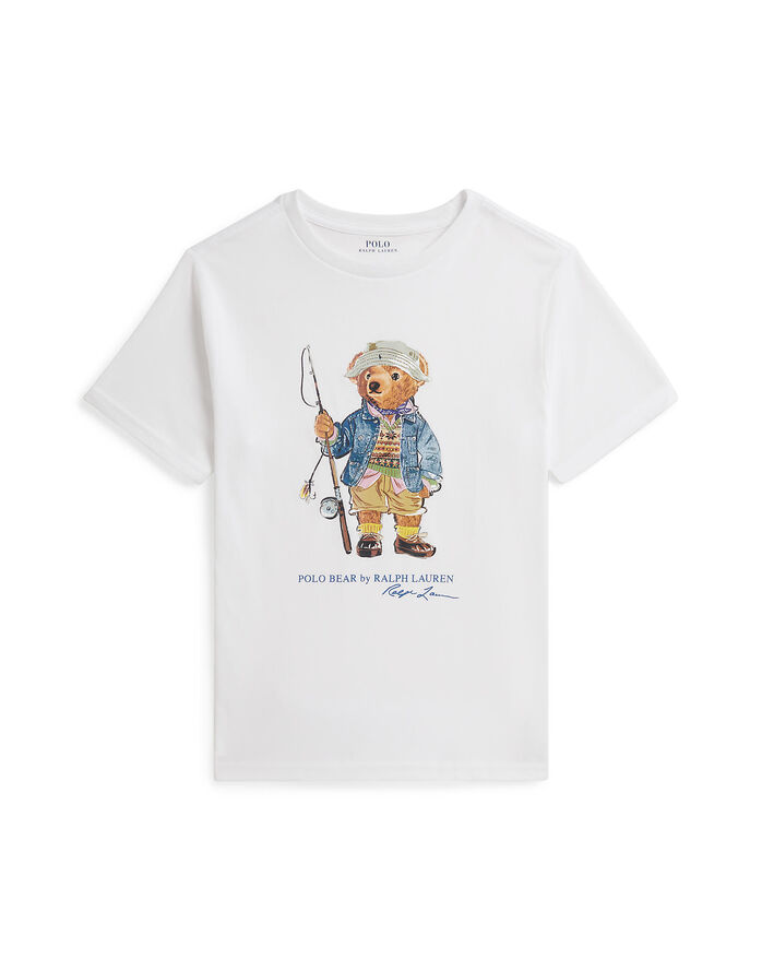 Polo Bear Cotton Jersey Tee Teens
