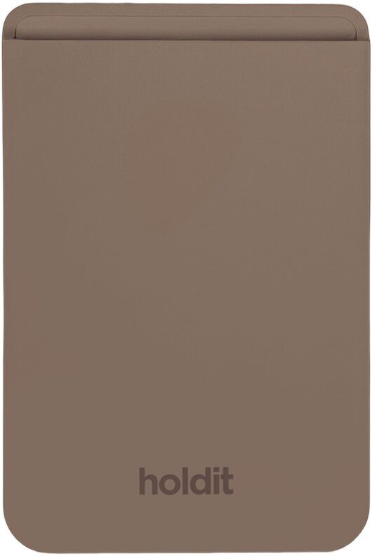 Card Holder Silicone, Magsafe Compatible Mocha Brown