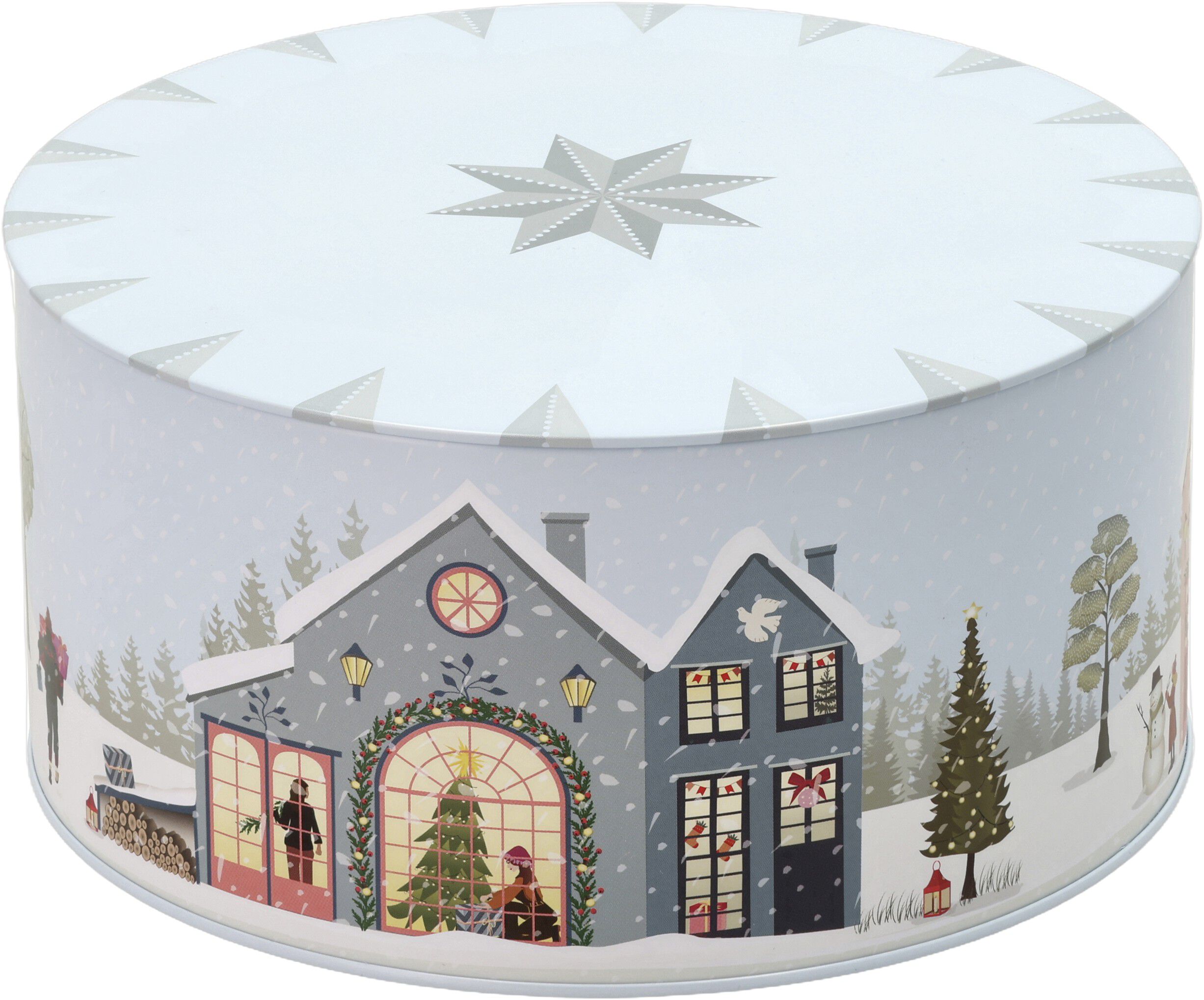 Kakburksset Vinter 22x12/20x10 cm Crystal Rose/Ice Blue