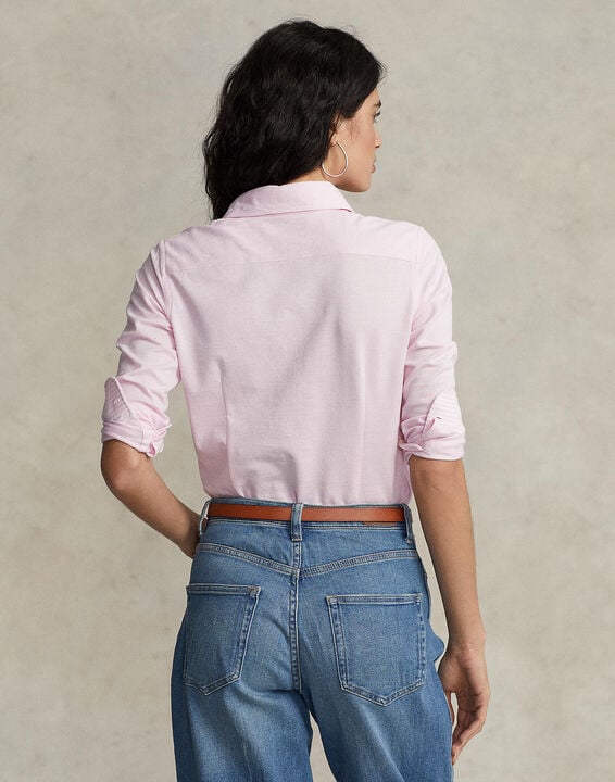 Knit Cotton Oxford Shirt