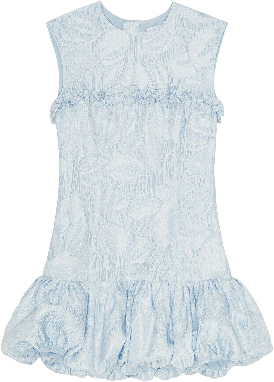 Textured Cloque Corset Mini Dress