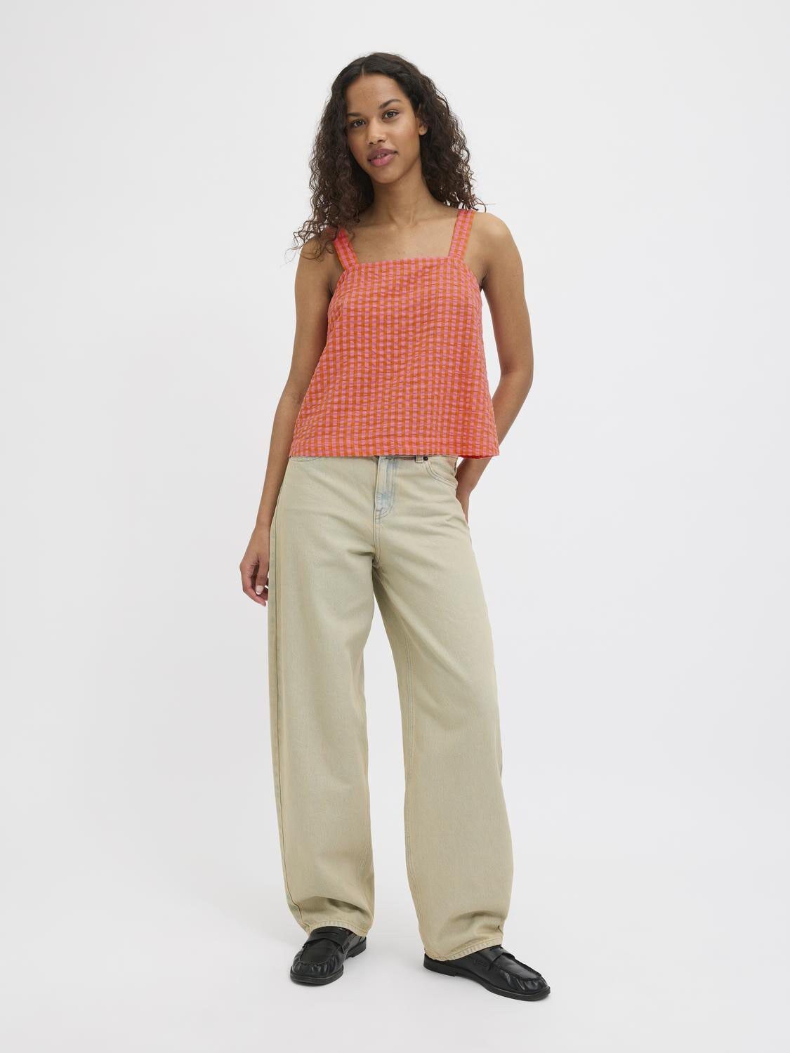 JXPETRA SEERSUCKER SL TOP WVN