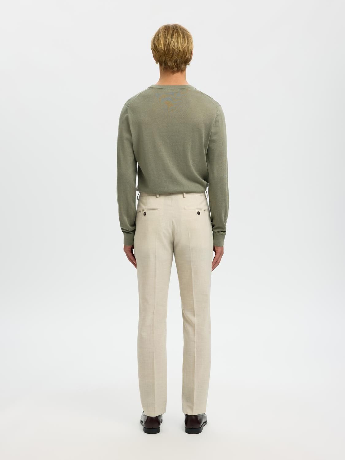 Slmslim-Oasis Linen Trs Noos