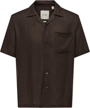 ONSLAURENCE LINEN RESORT COLLAR SS