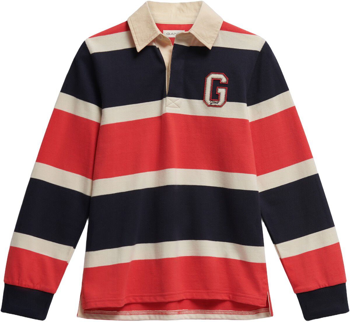 Collegiate LS Rugby Polo Shirt