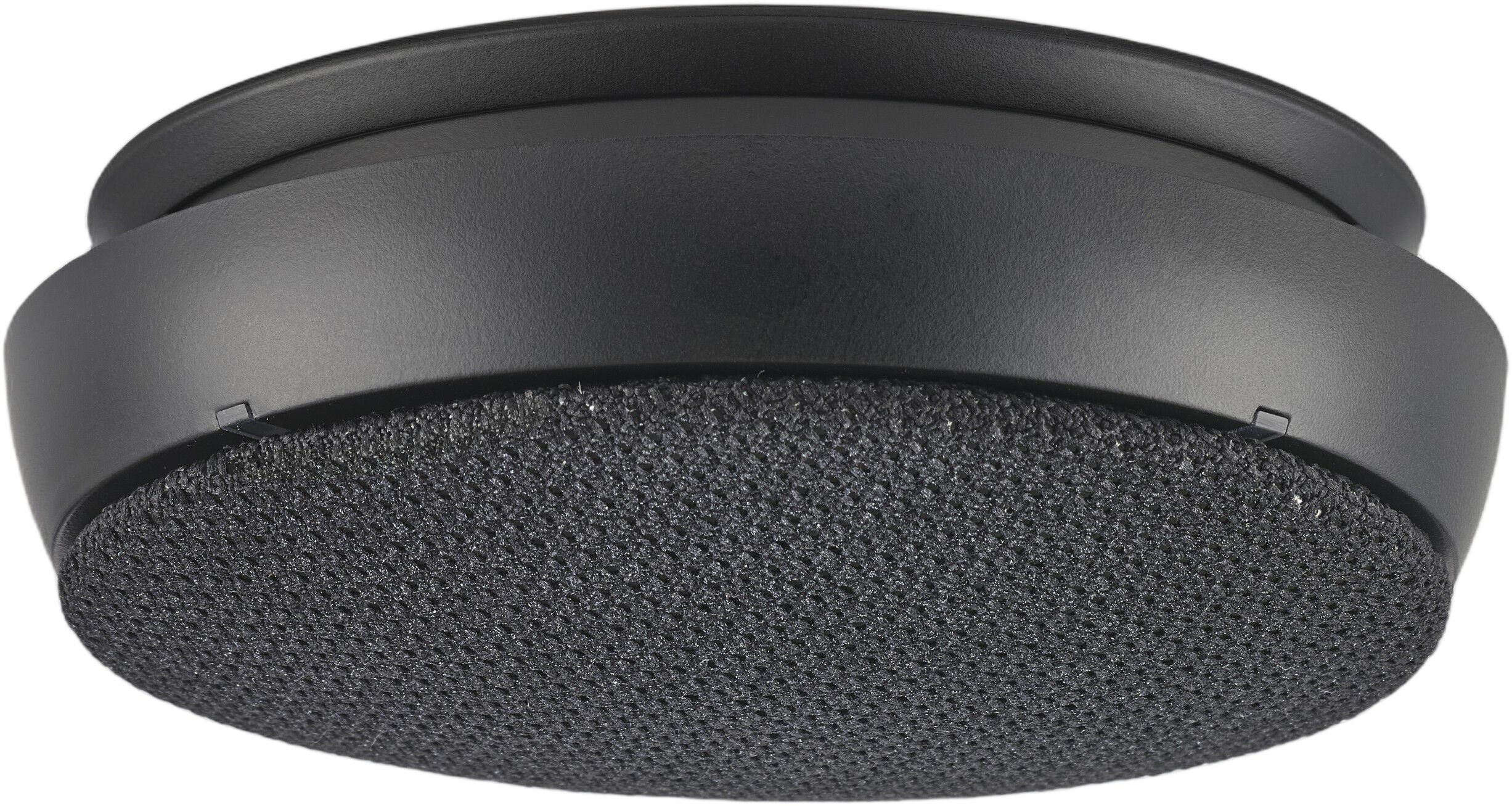 Optisk brandvarnare 10 cm Svart