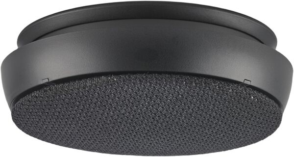 Optisk brandvarnare 10 cm Svart