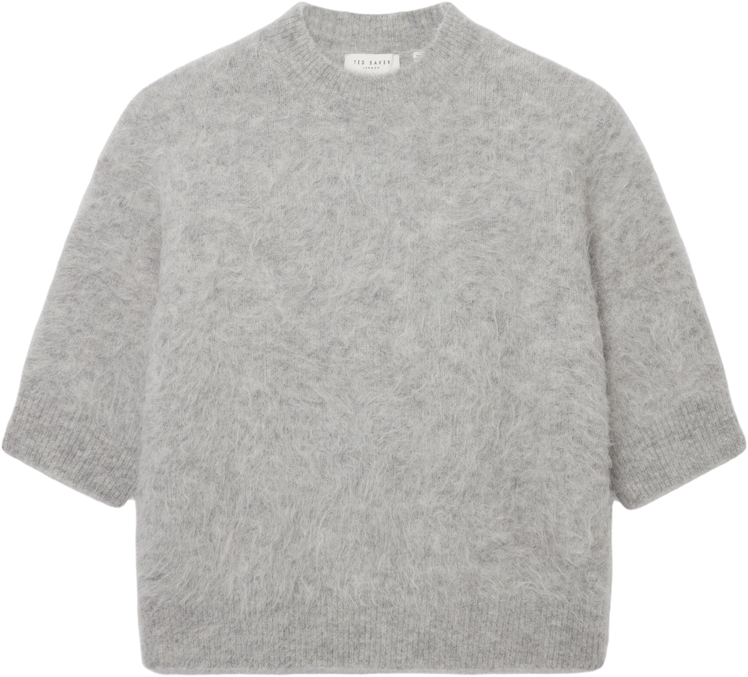 ANTATA Short Sleeve Alpaca Knit Top