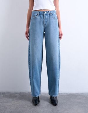 TSLOWRIE LR BAGGY DNM JEANS MB