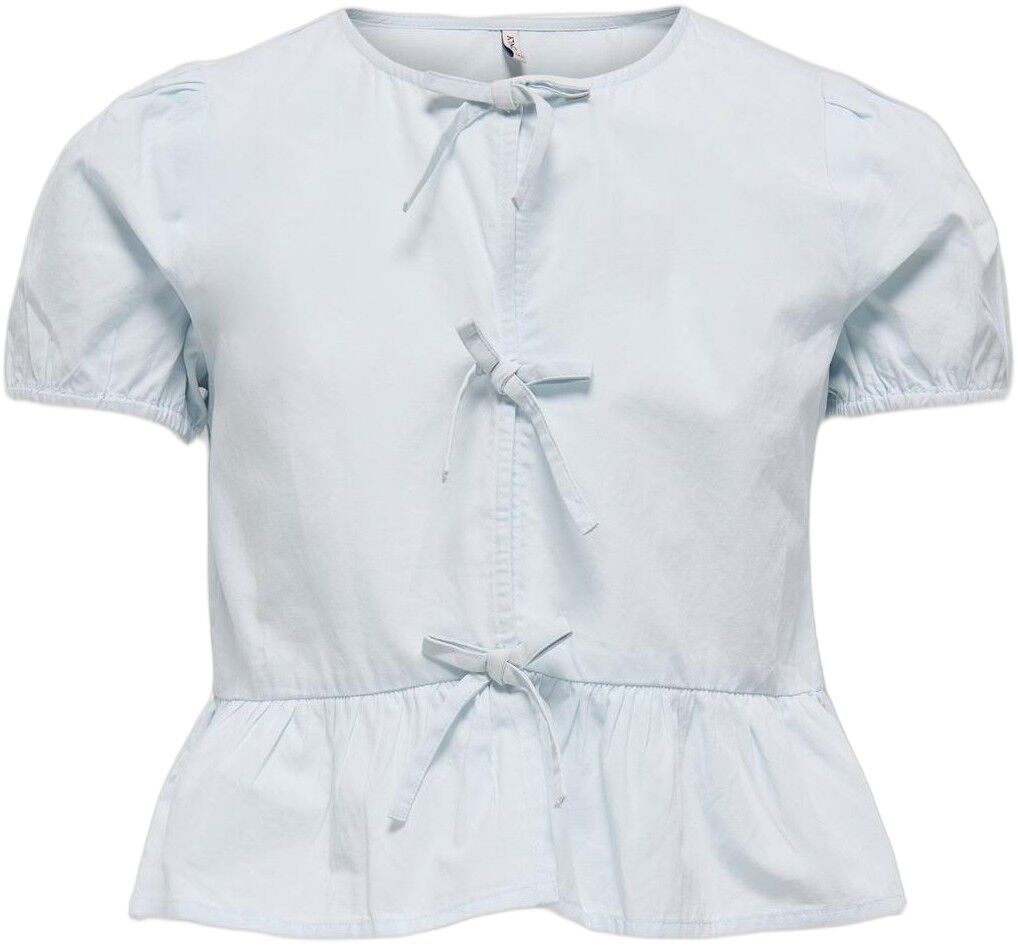 KOGCLARA S/S BOW SHIRT WVN NOOS