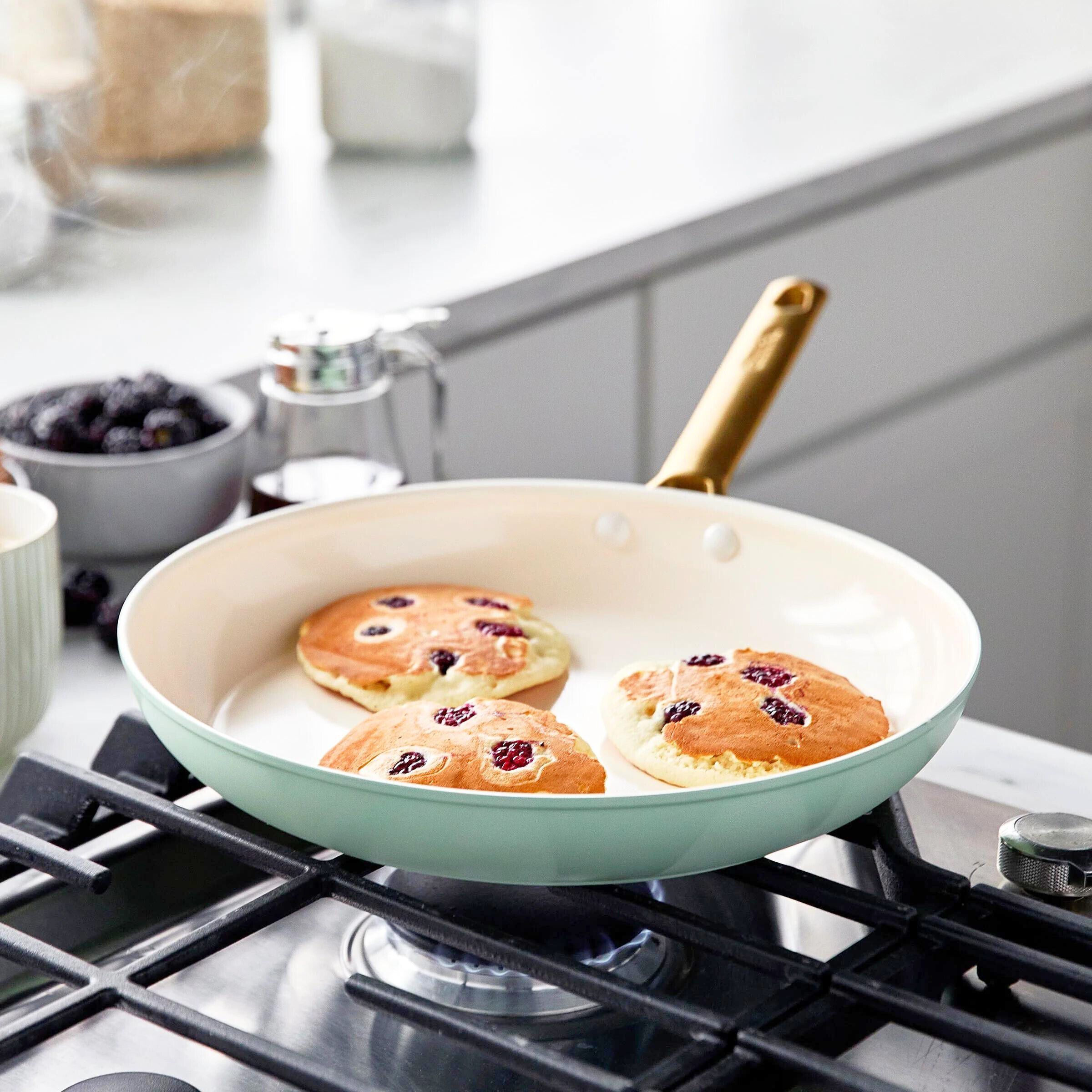 Greenpan Padova Frypan set. 20cm+26cm Pastel Green