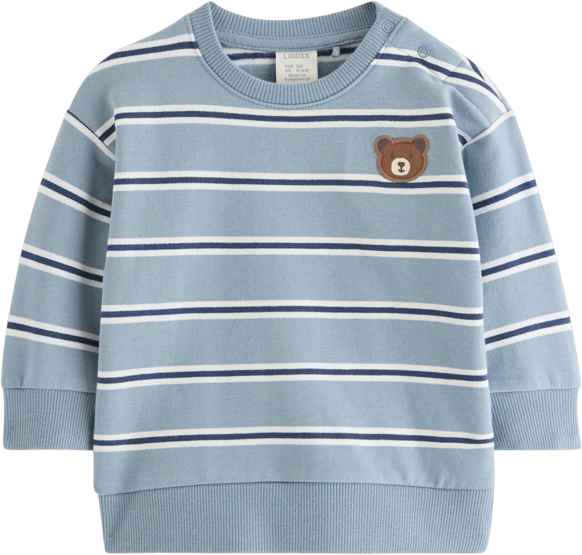 Sweatshirt med borstad insida