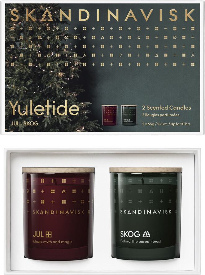 Yuletide Scented Candle Giftset 65g x 2