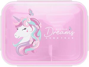 MADKASSE UNICORN ROSA TIN