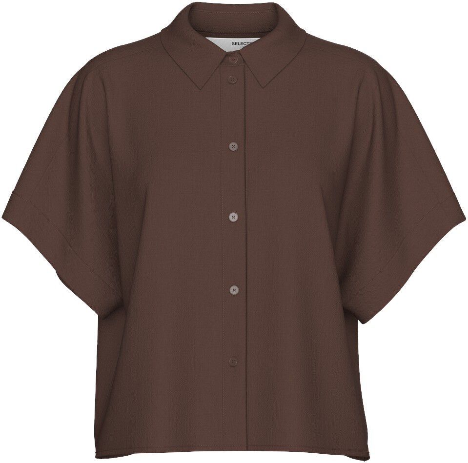 SLFVIVA SS CROPPED SUN SHIRT NOOS