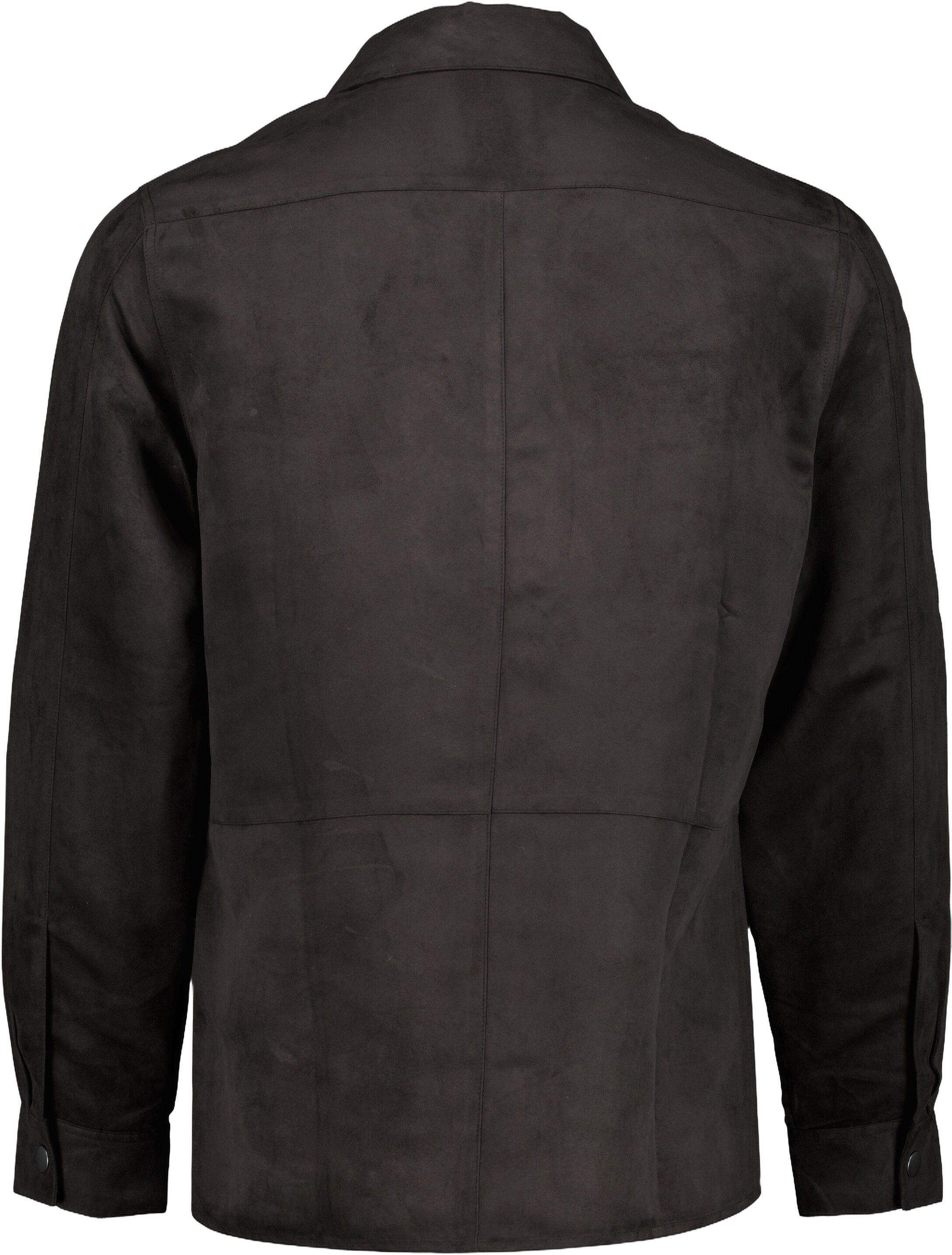 Micro suede overshirt