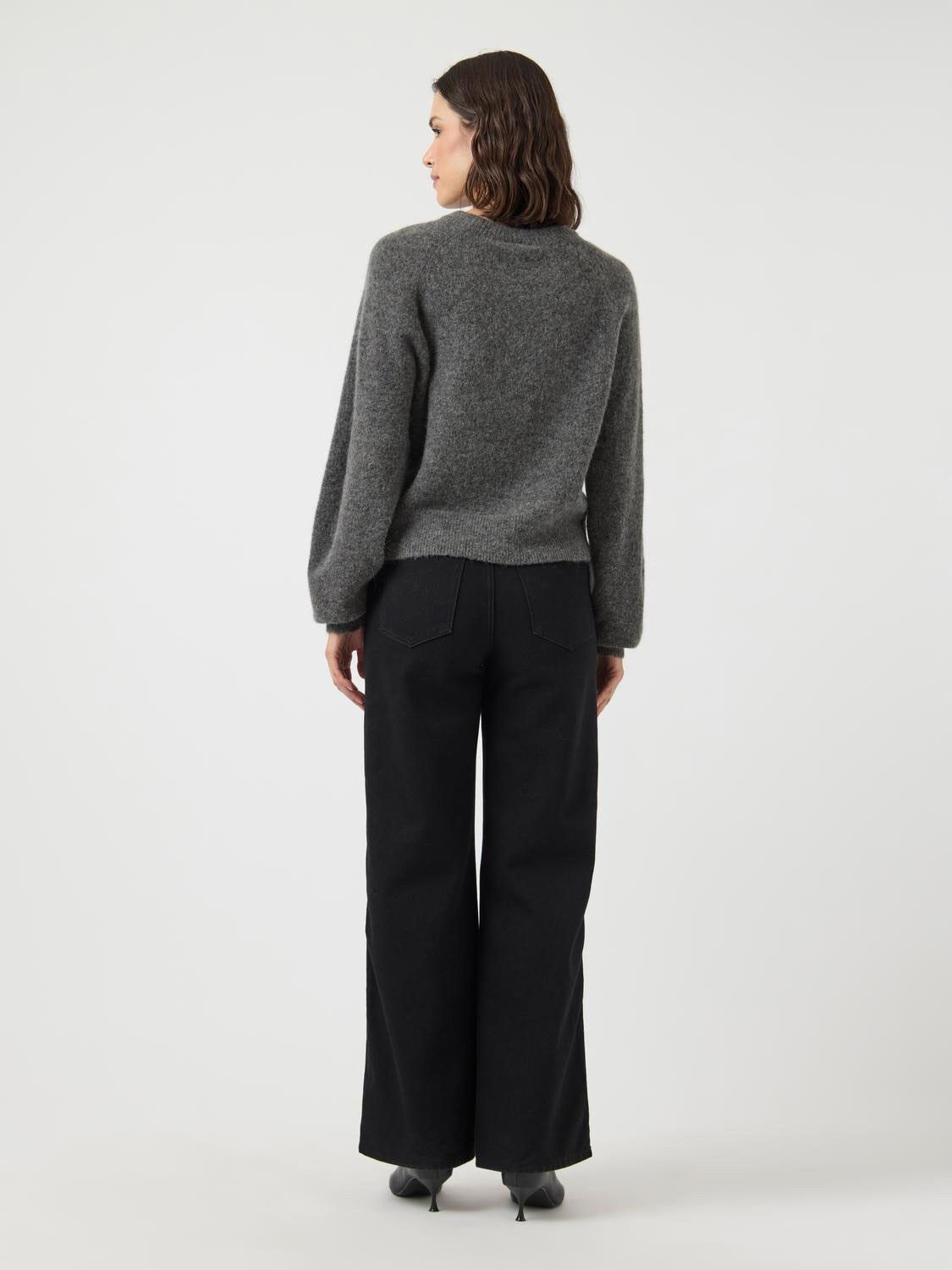 Yasjohi Ls Wool Blend Pullover S. Noos