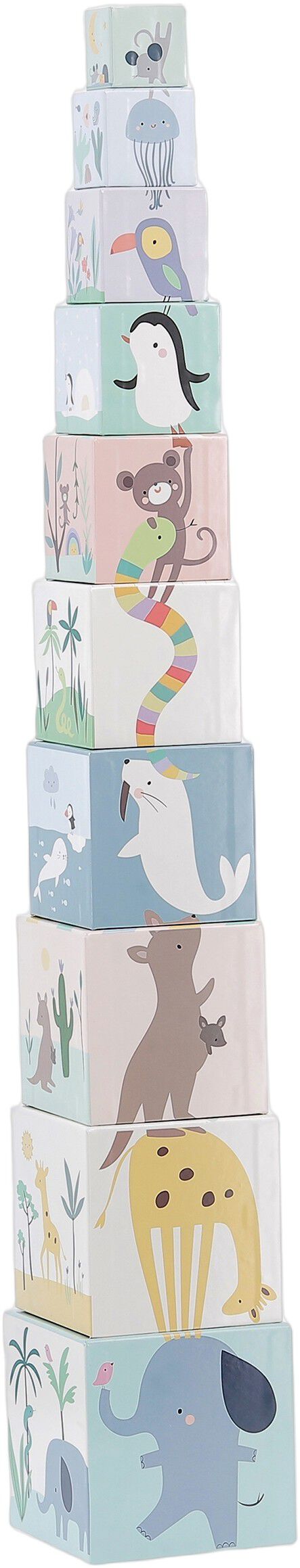 Vilac - Stableklodser - Verdens Dyr af Sarah Betz