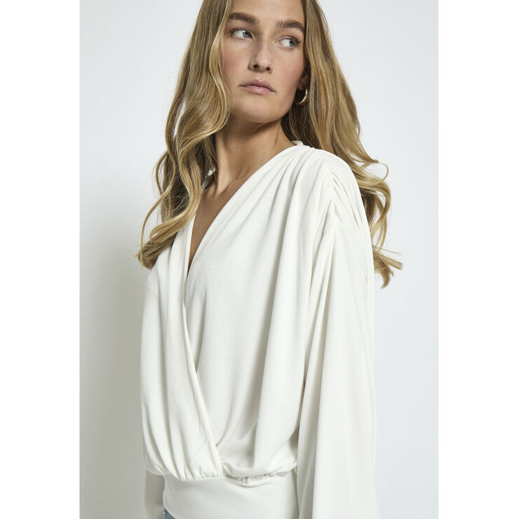 Gasia Modal Wrap Blouse