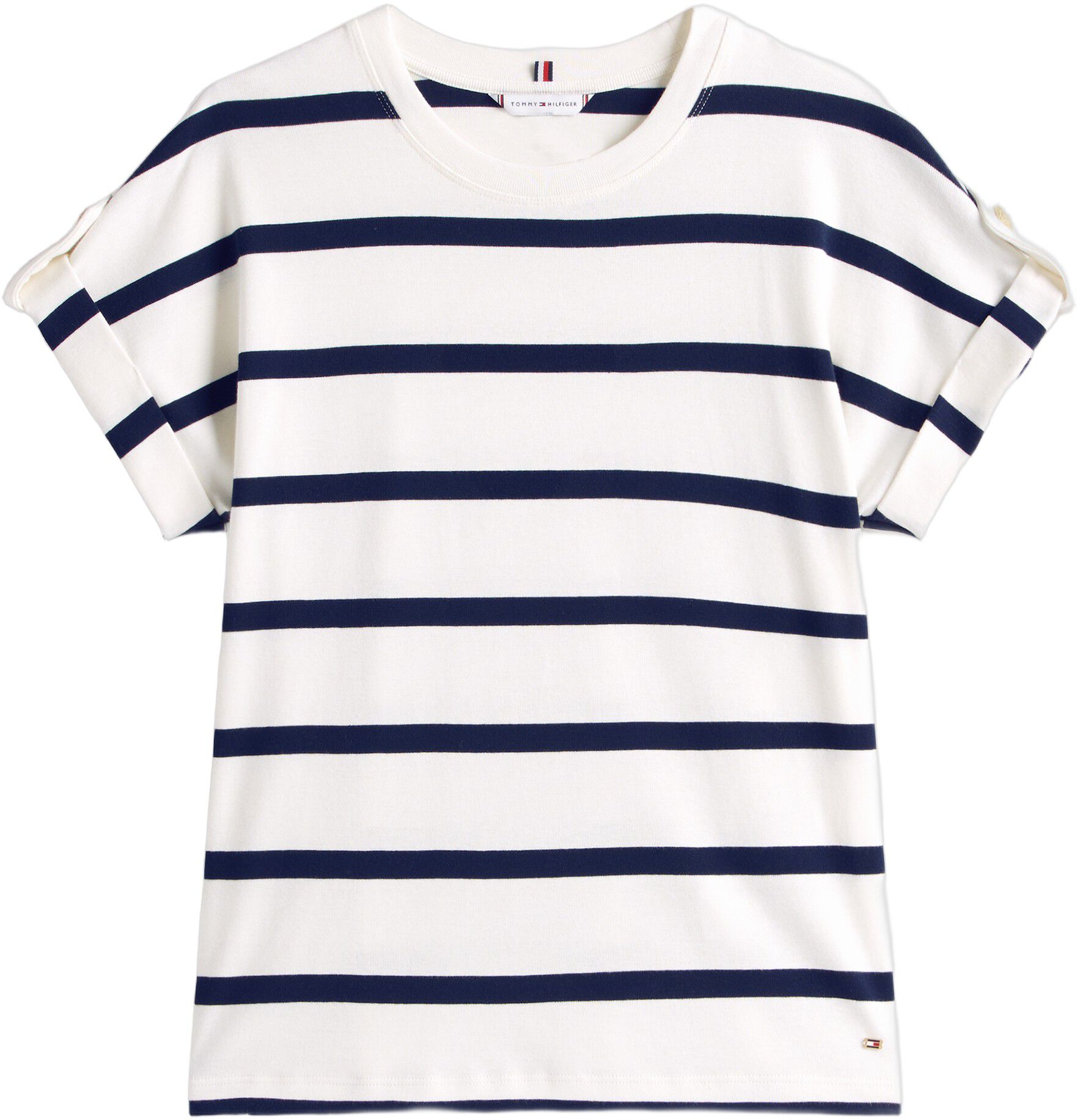 GOLD BUTTON MDRN C-NK SS TEE