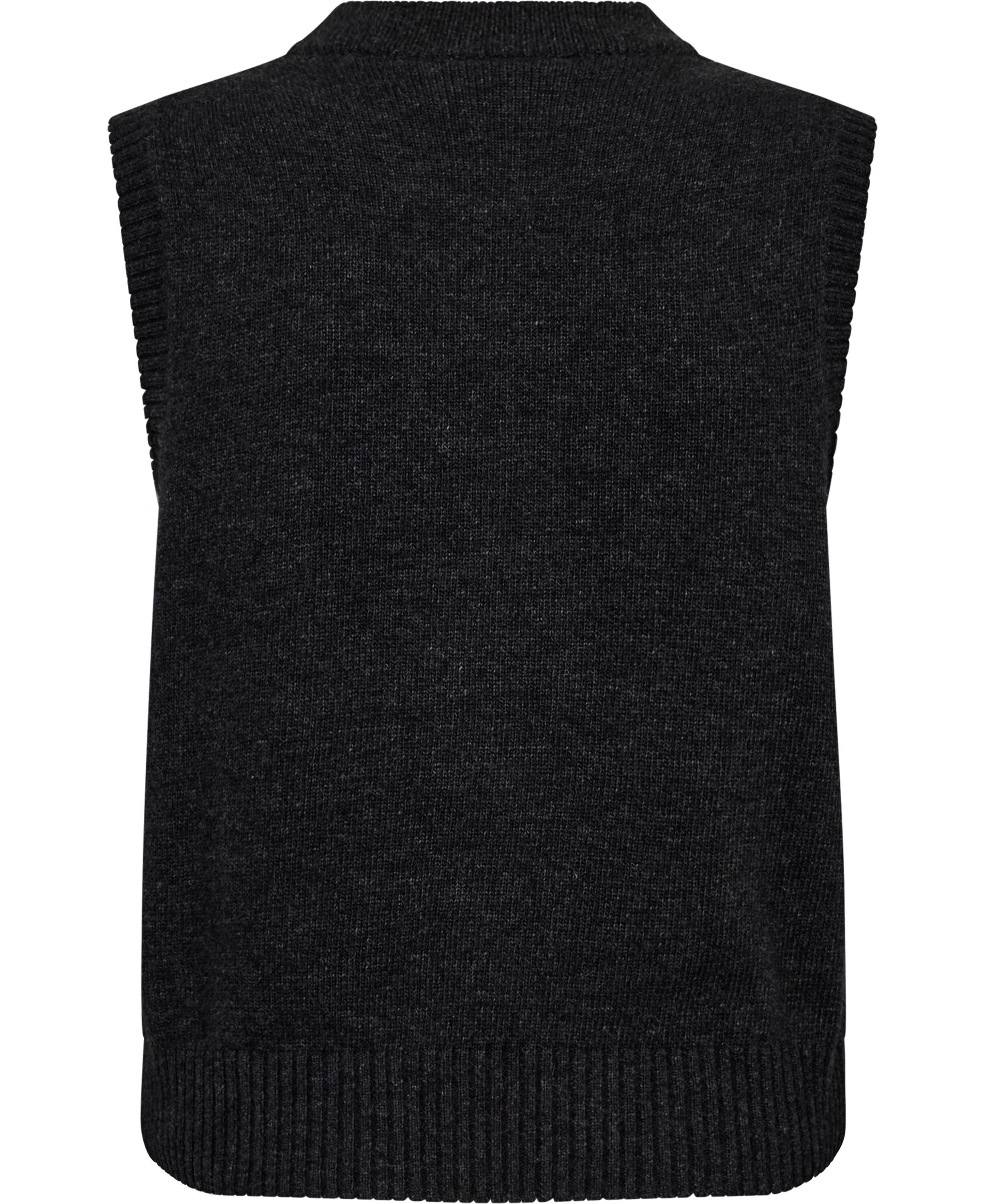 Graphic Wool Vest