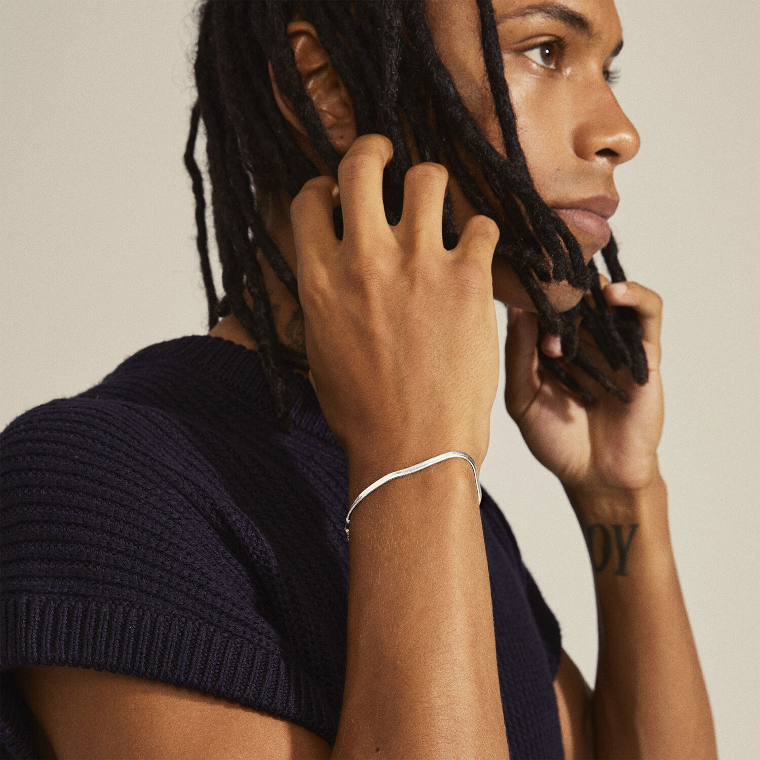 Armb&aring;nd : Johanna : S&oslash;lvbelagt