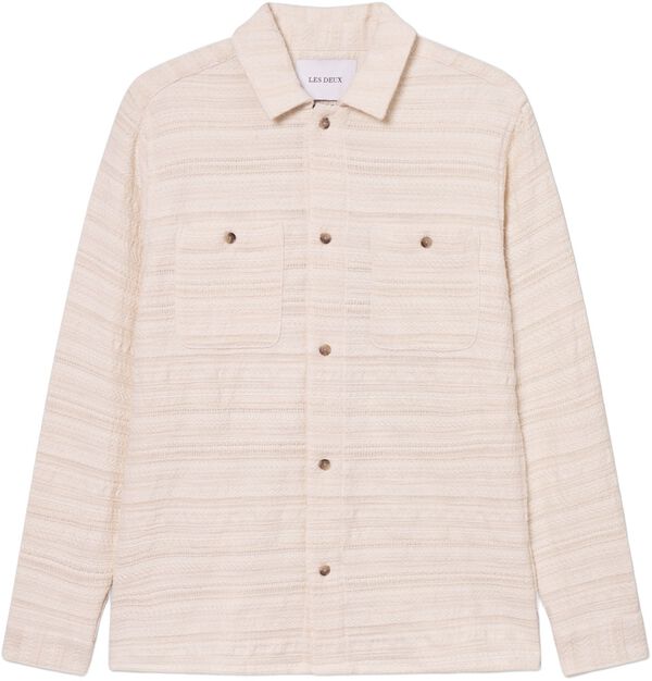 Jonas Structured Stripe Overshirt