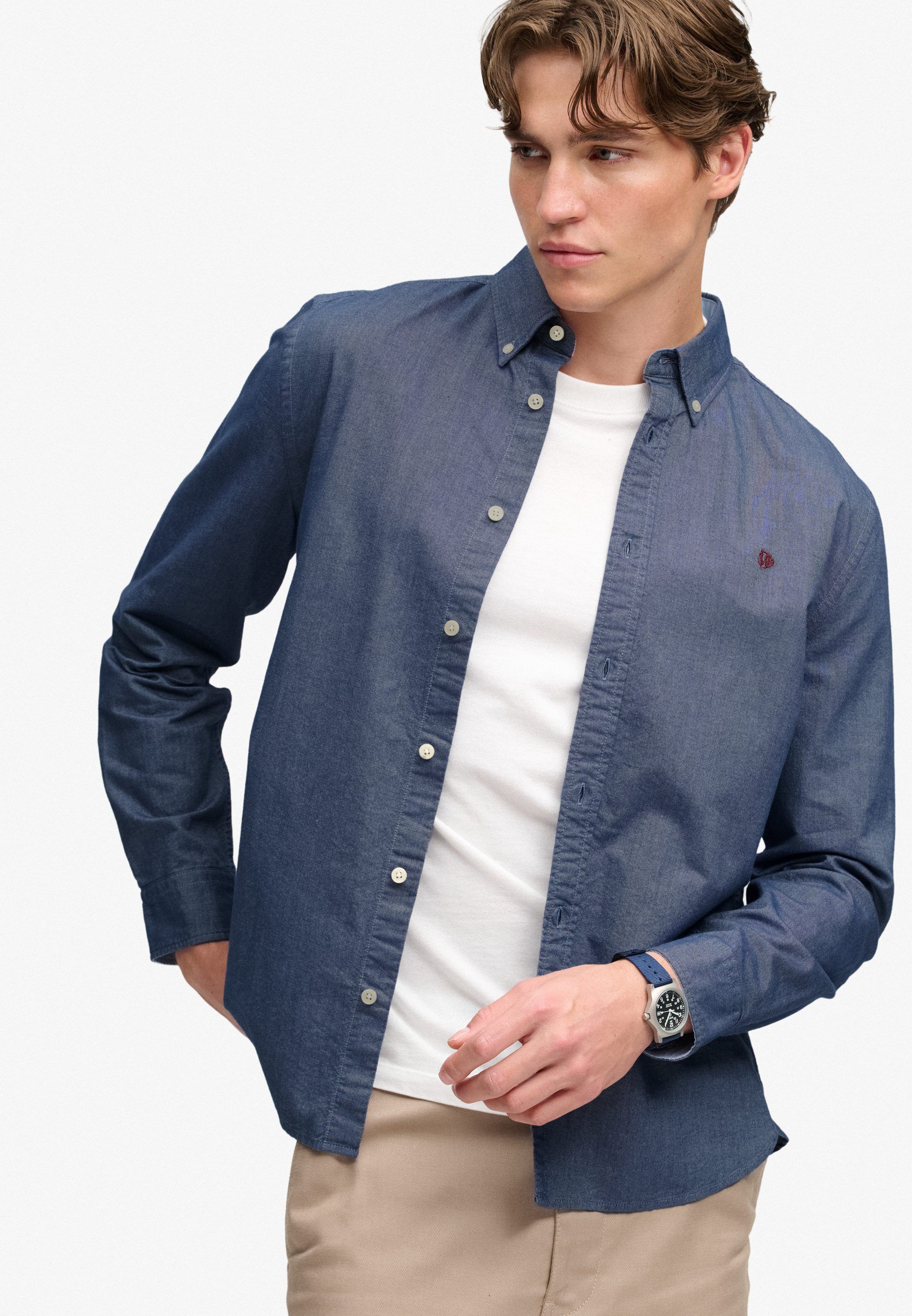 PREPPY OXFORD L/S SHIRT