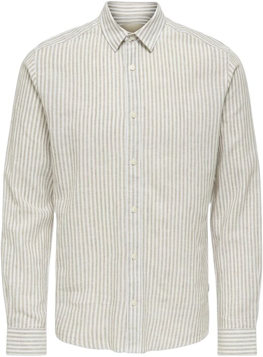 ONSCAIDEN LIFE LS STRIPE LINEN 660