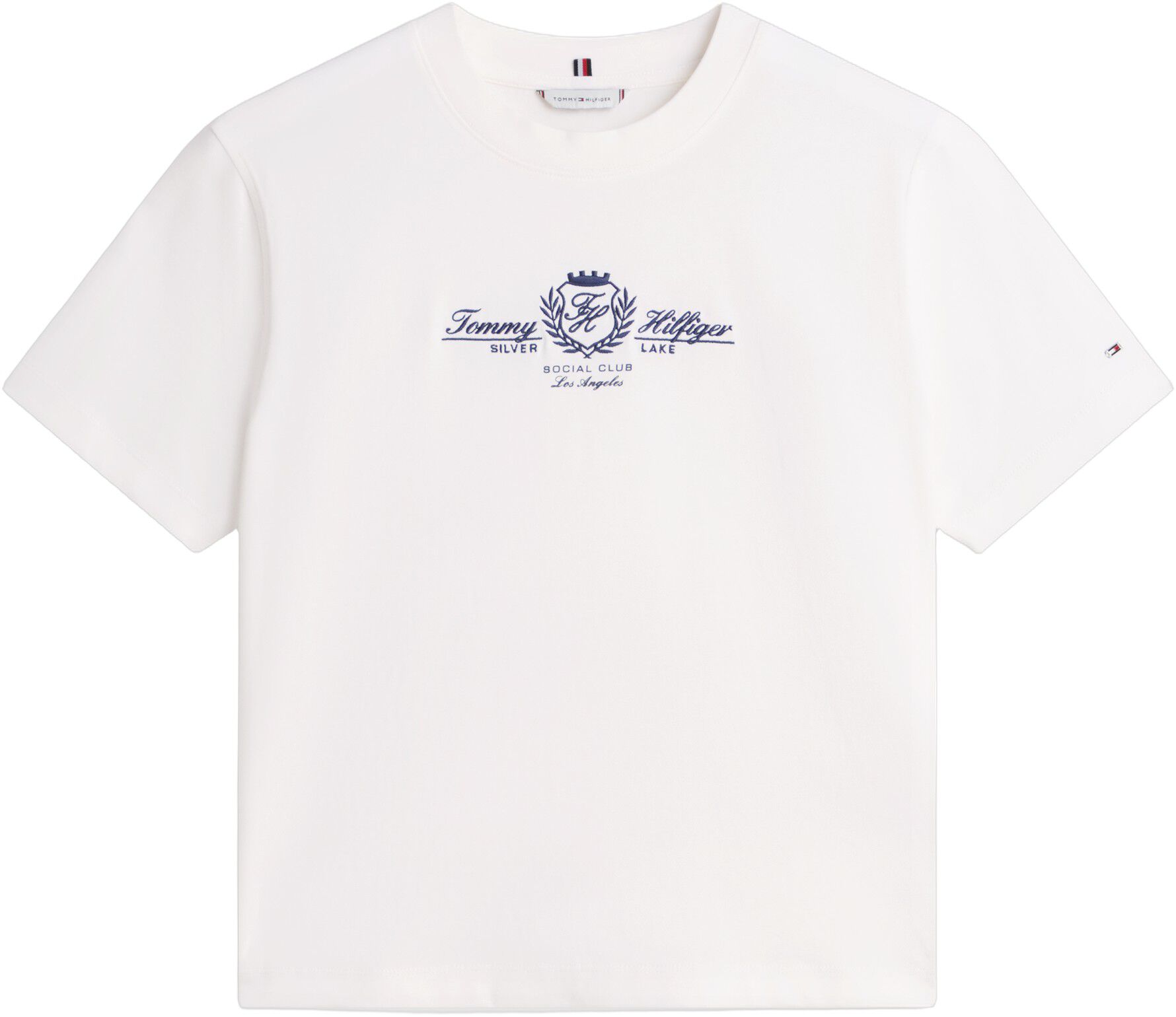 Crest Logo Embroidery Relaxed T-Shirt