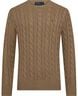 Cable-Knit Cotton Sweater