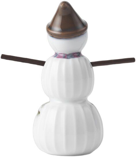 Hammersh&oslash;i Christmas Sn&ouml;pojke H9 vit m. deko