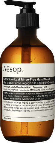 Geranium Leaf Rinse-Free Hand Wash 500mL