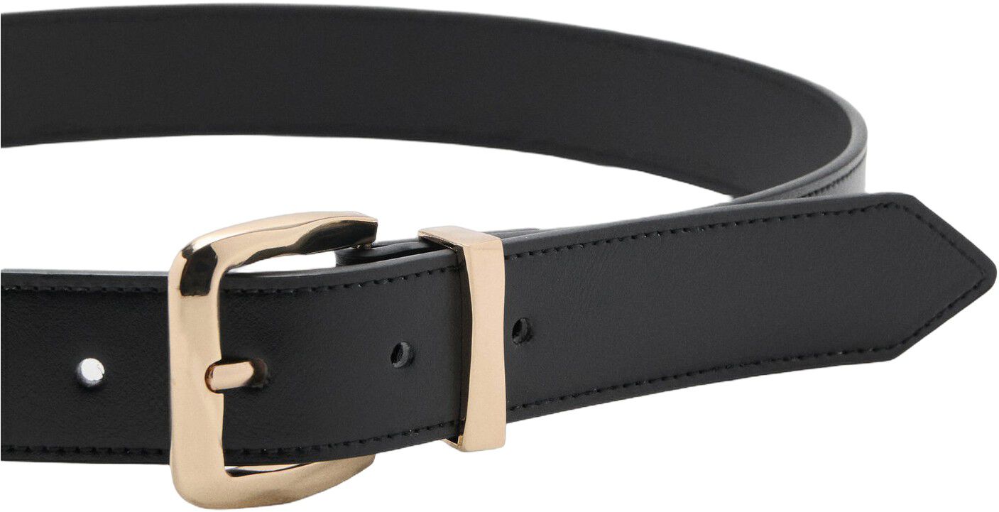 Embossed buckle belt