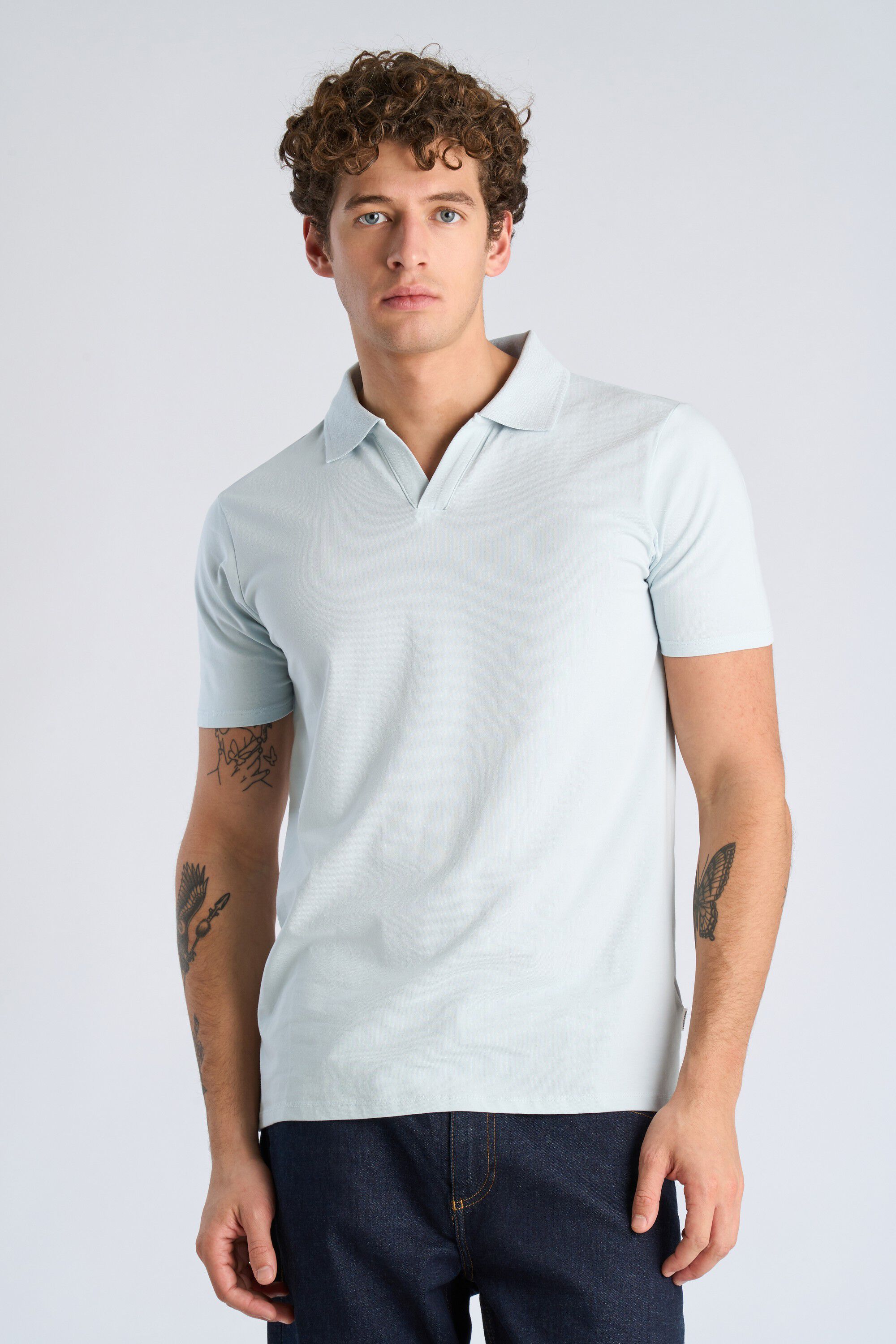 Stretch polo shirt S/S