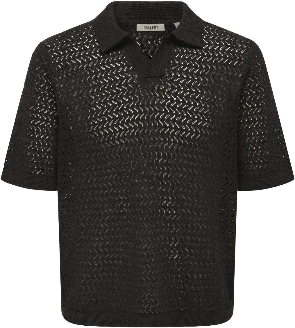 ONSNYLE LIFE REG 5 SS SPLIT POLO KN