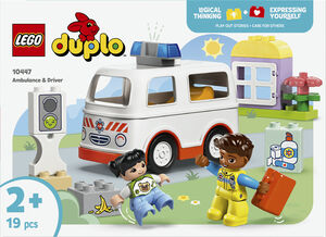 Ambulance og fører 10447