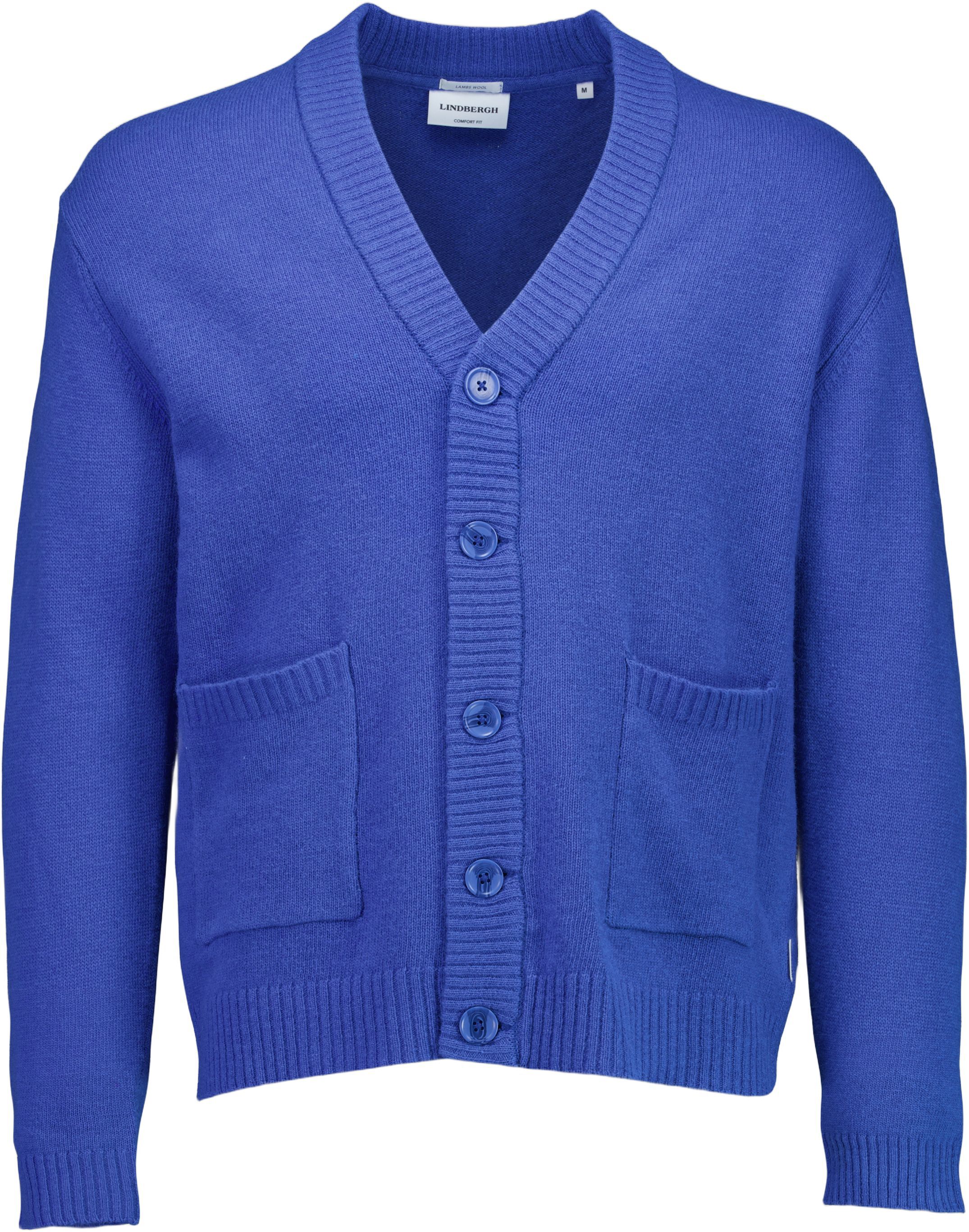 Lambswool button cardigan