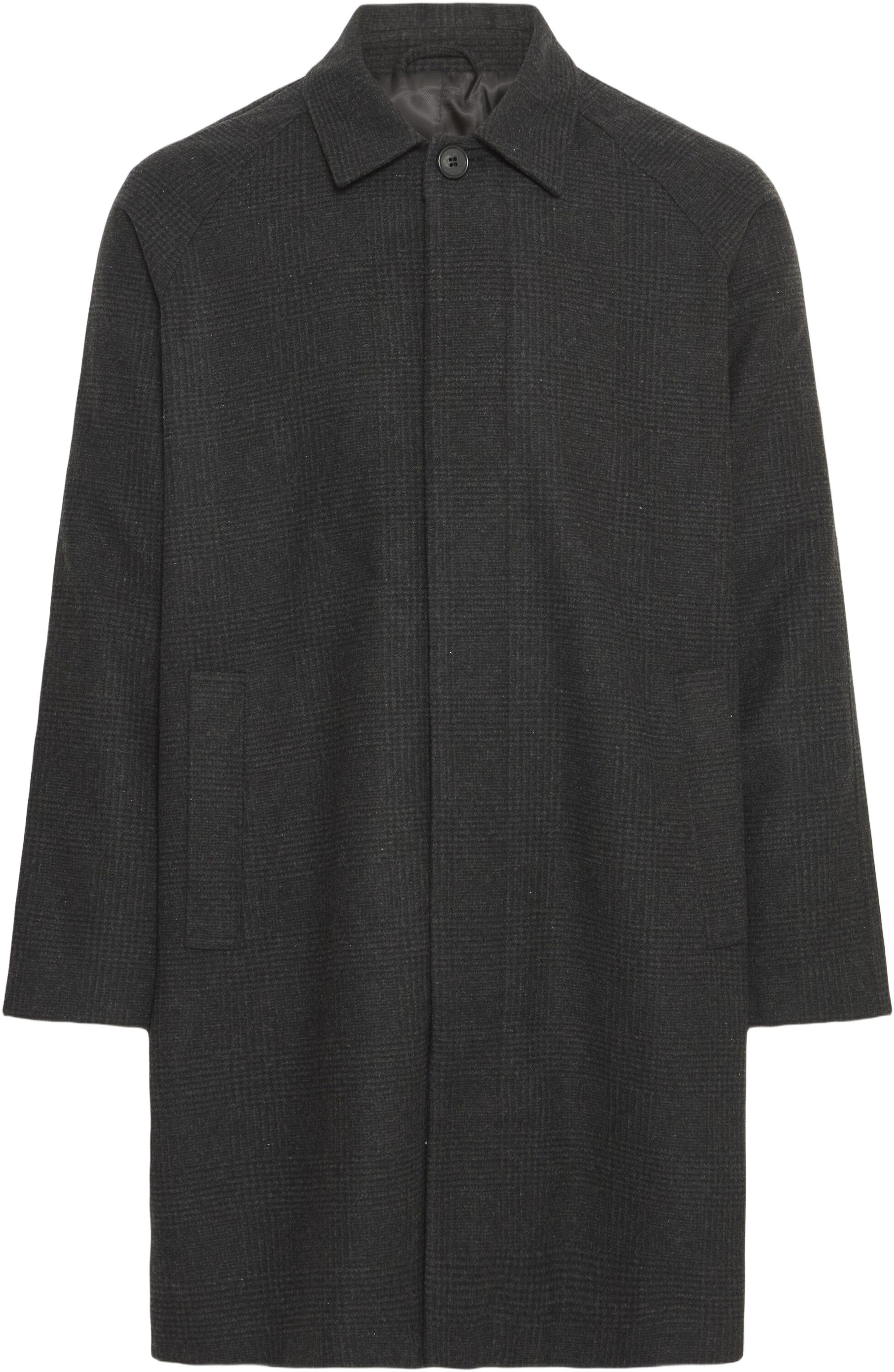 CFMATS relaxed checked coat