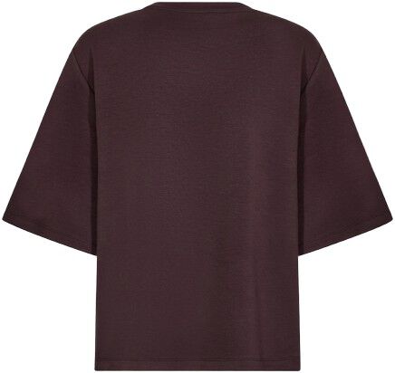SC-BANU 345 T-shirt M&oslash;rk blomme